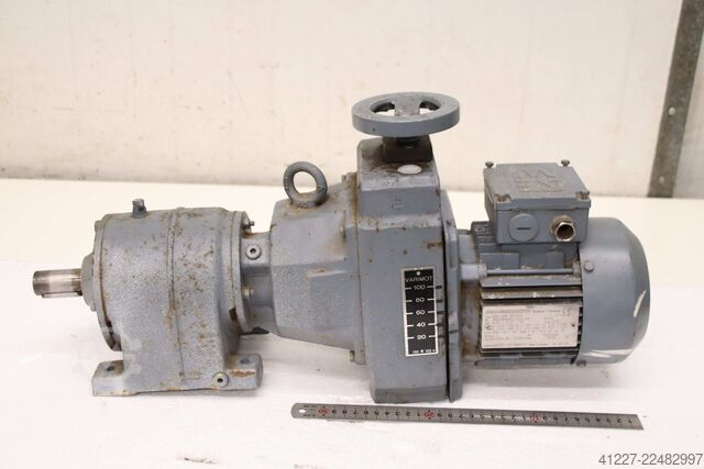 Variable speed geared motor 0.37 kW 8.5-42 rpm SEW-EURODRIVE R40 D16 DT71D4