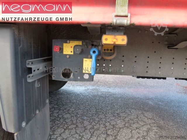 Auflieger mit Pritsche & Plane SCHMITZ CARGOBULL SCS 24/L-13.62 EB, SCB Scheibe, 2,80 m