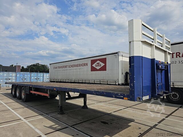 Loading platform VAN HOOL 3 AXLE PLATFORM HARD WOOD FLOOR