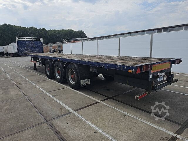 Loading platform VAN HOOL 3 AXLE PLATFORM HARD WOOD FLOOR