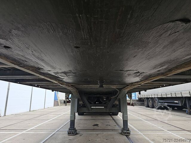 Loading platform VAN HOOL 3 AXLE PLATFORM HARD WOOD FLOOR