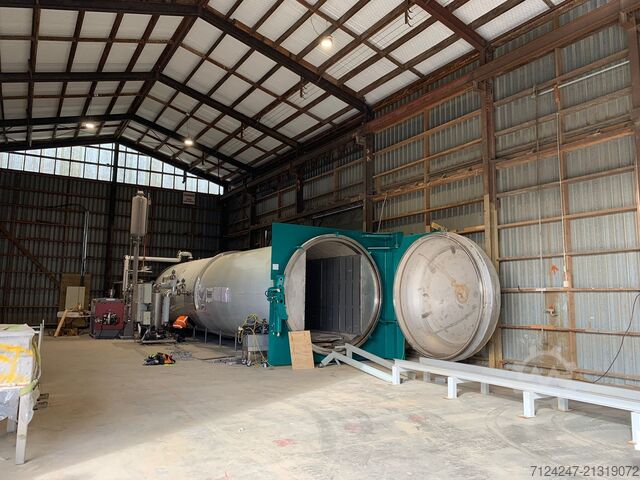 Wood thermal modification kiln / plant IWT Moldrup Moldrup-SSP