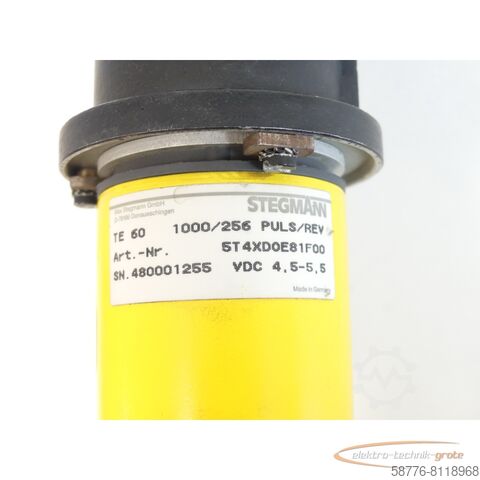 Control unit Baldor BSM 3R -3-75-B14 Servomotor SN:9322 + Stegmann TE60
