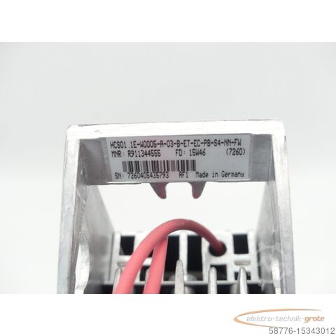 Rexroth Komponente Rexroth HCS01.1E-W0005-A-03-B-ET-EC-PB-S4-NN-FW MNR: R911344555 SN: 7260405435793