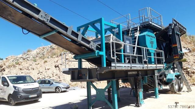 Constmach Mobile Crushing Plant JC-2 mobile jaw crushing plant 150 tph