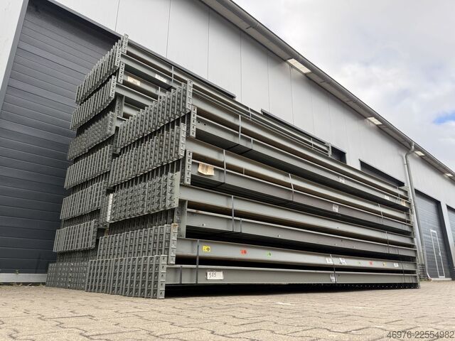 4,295 mm clear span / IPG 115x65 mm / 2,000 kg Galler Omega Palettenregaltraverse Regaltraverse