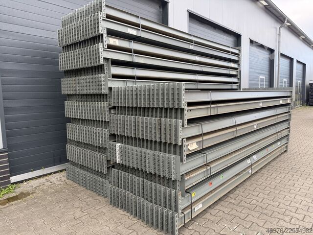 4,295 mm clear span / IPG 115x65 mm / 2,000 kg Galler Omega Palettenregaltraverse Regaltraverse