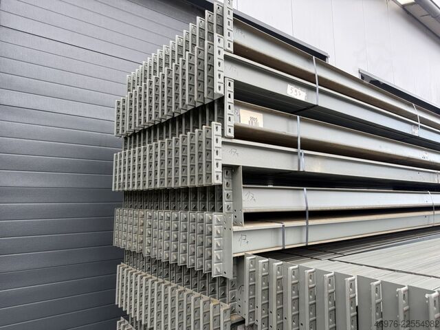 4,295 mm clear span / IPG 115x65 mm / 2,000 kg Galler Omega Palettenregaltraverse Regaltraverse