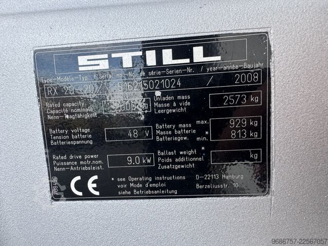 Forklift STILL RX20-20