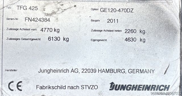 Forklift Jungheinrich TFG425