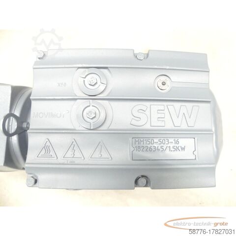SEW Motor SEW-EURODRIVE R47 DRS90M4BE2/MM15 Getriebemotor SN01.1861443503.0004X13 - ! -