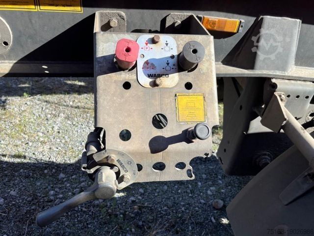 Roll off trailer HÜFFERMANN Tandemanhänger HTA 1877 Containeranhänger