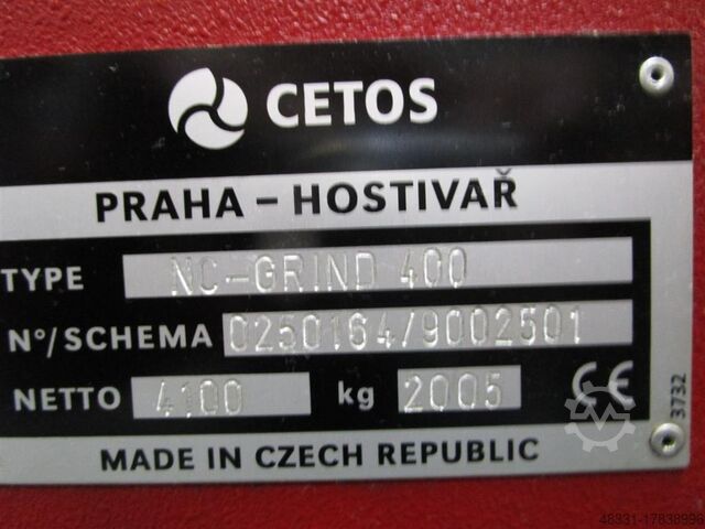 Cylindrical Grinding Machine CETOS NC-Grind 400