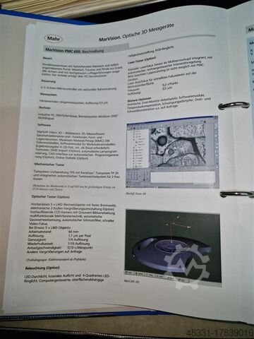 Coordinate Measuring Machine MAHR PMC 650