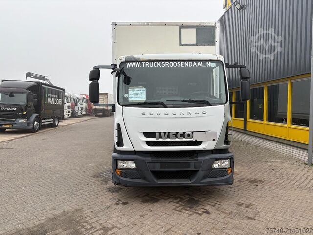Box body Iveco 120E18 + euro 5 + lift