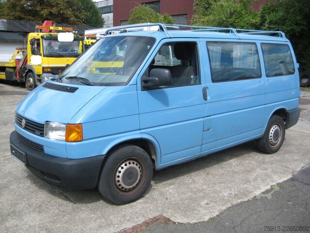 Kleinbus VW T4 2,5 TDI Flügeltüren Dachträger ex9-Sitzer TÜV