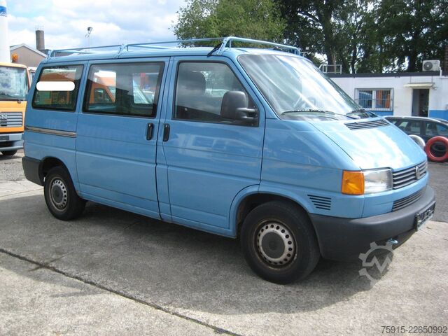 Kleinbus VW T4 2,5 TDI Flügeltüren Dachträger ex9-Sitzer TÜV