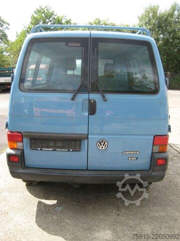 Kleinbus VW T4 2,5 TDI Flügeltüren Dachträger ex9-Sitzer TÜV