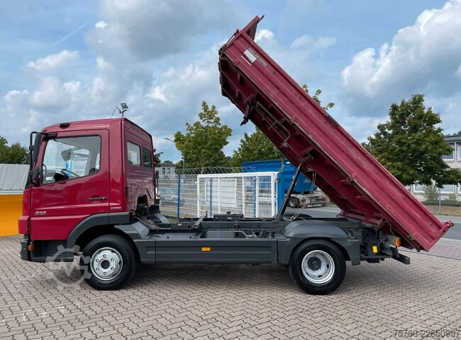 Transporter mit Kipper MERCEDES-BENZ Atego 816 BB/ Meiller/ 2x AHK/ Org. KM/ NL 3.1 t