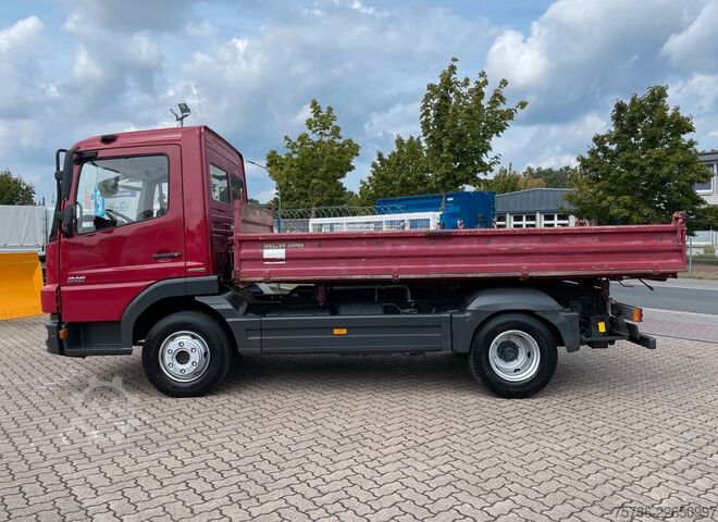 Transporter mit Kipper MERCEDES-BENZ Atego 816 BB/ Meiller/ 2x AHK/ Org. KM/ NL 3.1 t