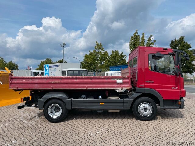 Transporter mit Kipper MERCEDES-BENZ Atego 816 BB/ Meiller/ 2x AHK/ Org. KM/ NL 3.1 t
