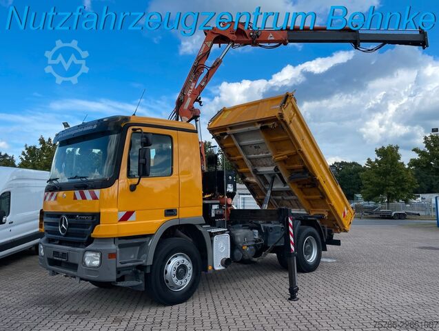 Kipper LKW MERCEDES-BENZ Actros 1832 KK/ Meiller/ Atlas 105.2/ AC/K-Pedal