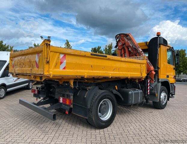 Kipper LKW MERCEDES-BENZ Actros 1832 KK/ Meiller/ Atlas 105.2/ AC/K-Pedal
