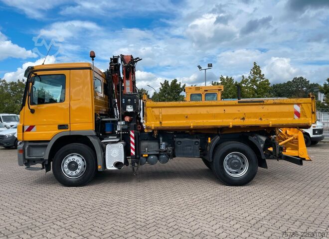 Kipper LKW MERCEDES-BENZ Actros 1832 KK/ Meiller/ Atlas 105.2/ AC/K-Pedal