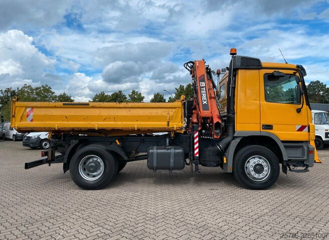 Kipper LKW MERCEDES-BENZ Actros 1832 KK/ Meiller/ Atlas 105.2/ AC/K-Pedal