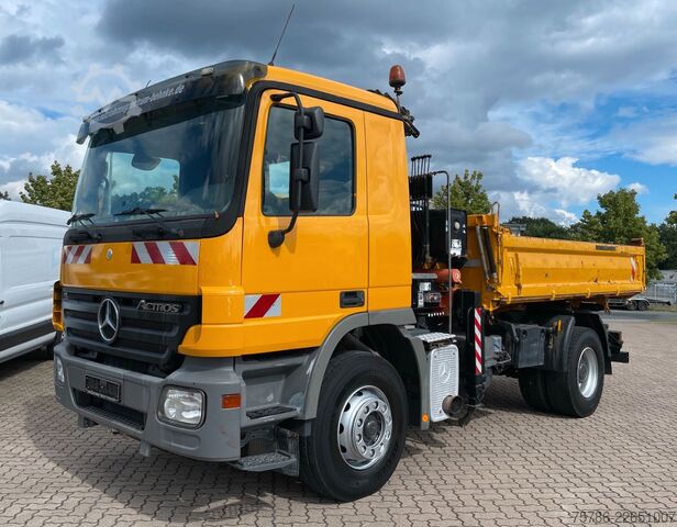 Kipper LKW MERCEDES-BENZ Actros 1832 KK/ Meiller/ Atlas 105.2/ AC/K-Pedal