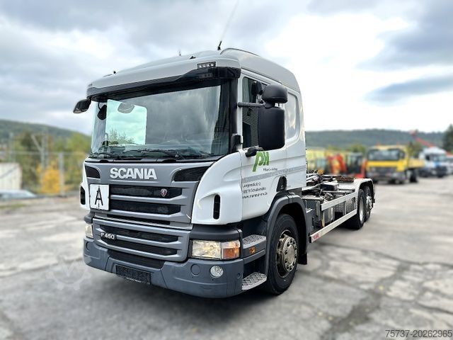 Roll-off tipper truck SCANIA P.450