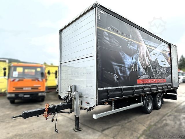 Curtain sider van MERCEDES-BENZ 818 L Atego