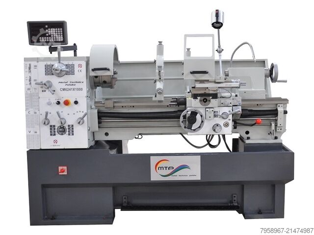 Universaldrehmaschine für Metall mit Dig Metal Technics Polska MTP Smart 410x1000