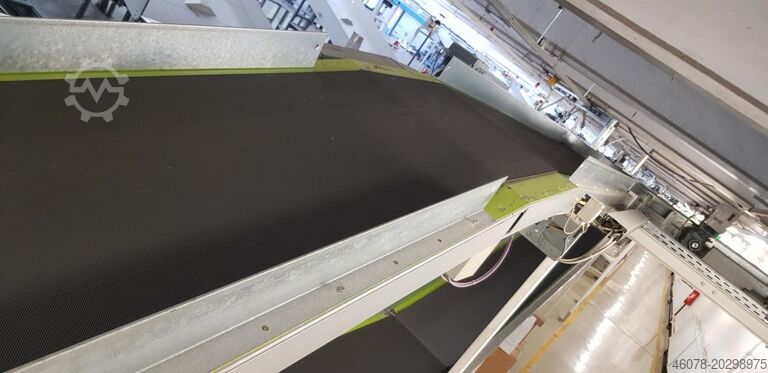 Ascending incline belt conveyor Lippert 7630-550-400