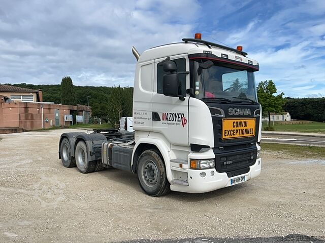 Tractor Unit Scania R 580 HIGHLINE 6x4 150 Ton max cap