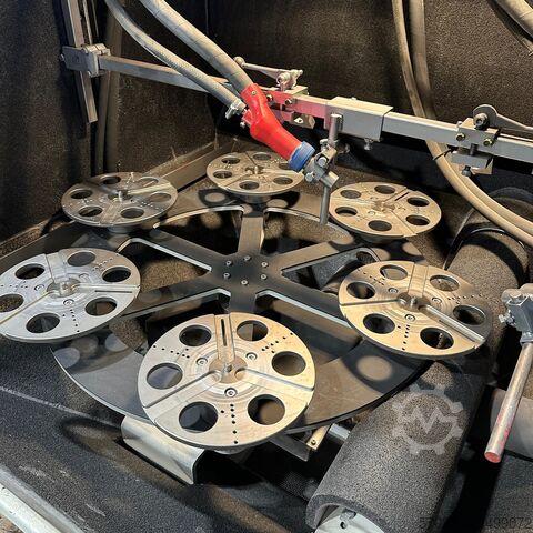 Satelliten-Takt-Strahlkabine, Automatik  Rösler RSKI 1400-SAT