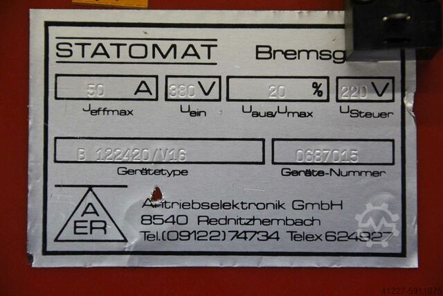 Statomat Bremsgerät AER B 122420/V16