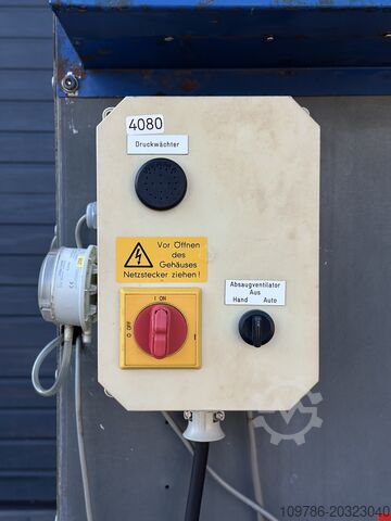 Höcker VACUMOBIL EA 160 sawdust extractor Höcker Polytechnik VACUMOBIL EA 160