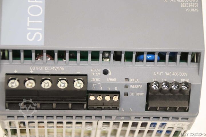 Power supply Siemens SITOP PSU8200 6EP3437-8SB00-0AY0
