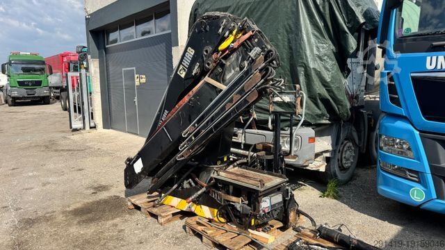 Hochbaukran Hiab XS 122 Kran 3 Hydraulische Ausschübe Bj2013