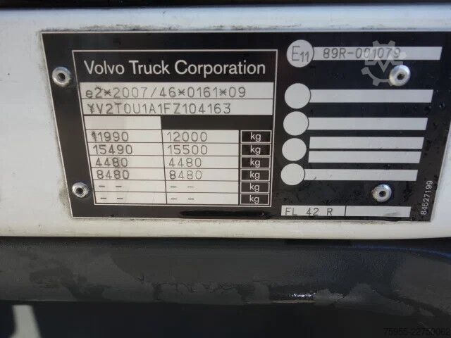 Suitcase Volvo FL 210