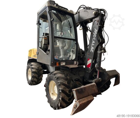 Wheeled excavator MECALAC 12MXT
