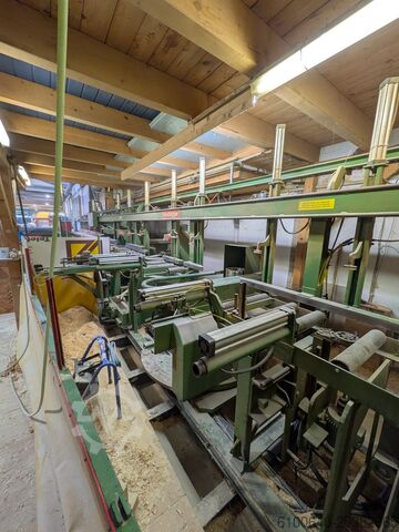 Machining center with throughfeed Hans Hundegger AG ABM-B P10