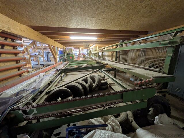 Machining center with throughfeed Hans Hundegger AG ABM-B P10