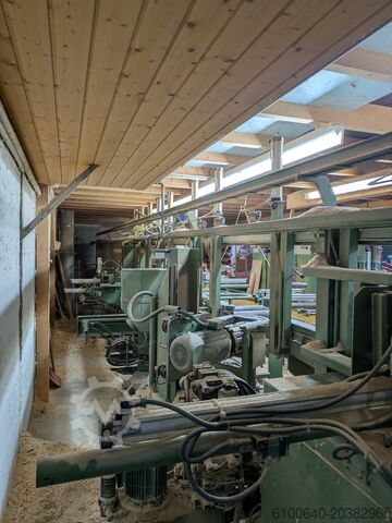 Machining center with throughfeed Hans Hundegger AG ABM-B P10