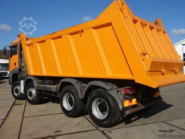 Tipper MAN TGA 41-440 8X6 MANUAL GEARBOX 22M3 MEILLER TIPPER