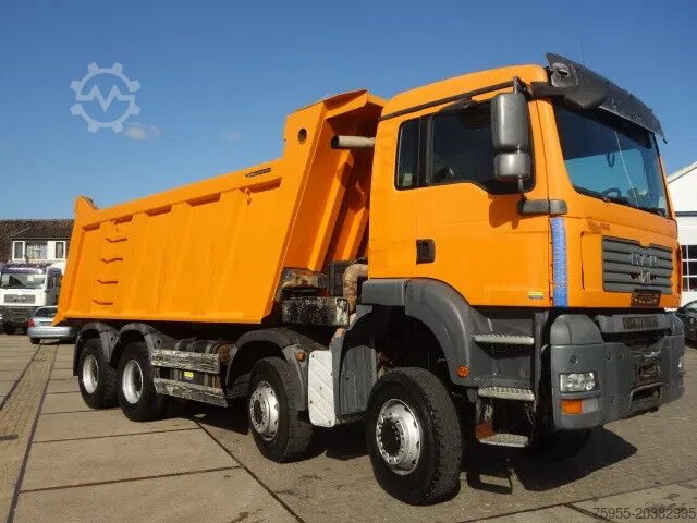 Tipper MAN TGA 41-440 8X6 MANUAL GEARBOX 22M3 MEILLER TIPPER