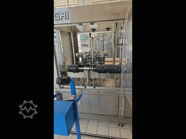 Used Filling Monoblock GAI 2405 1500 bph GAI 2405