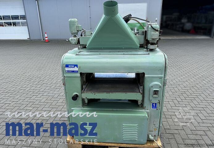 Thickness planer with a knife sharpening unit  