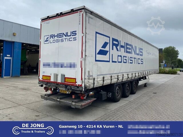 Schiebeplanen Krone SD Tautliner / Boorden / Dhollandia Laadklep / ...